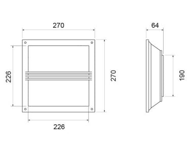 Maia Led 19,5W 2007Lm 4000°K